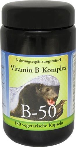 Vitamin B-50 Komplex/Niacinamid - 180 Kapseln / Kompost